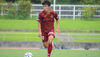 村瀬 悠介選手がJ2 FC琉球とプロ選手契約締結しました